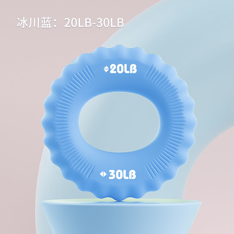 Grip Circle Double Strength Professional Exercise Hand Strength Arm Hand Strength Rehabilitation Training Massage Silicone Grip
