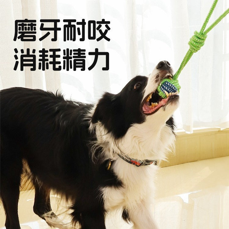 Dog Toys Grinding Teeth Bite-resistant Knot Slippers Small Medium Large Dog Teddy Golden Retriever Bigbear Pet Supplies