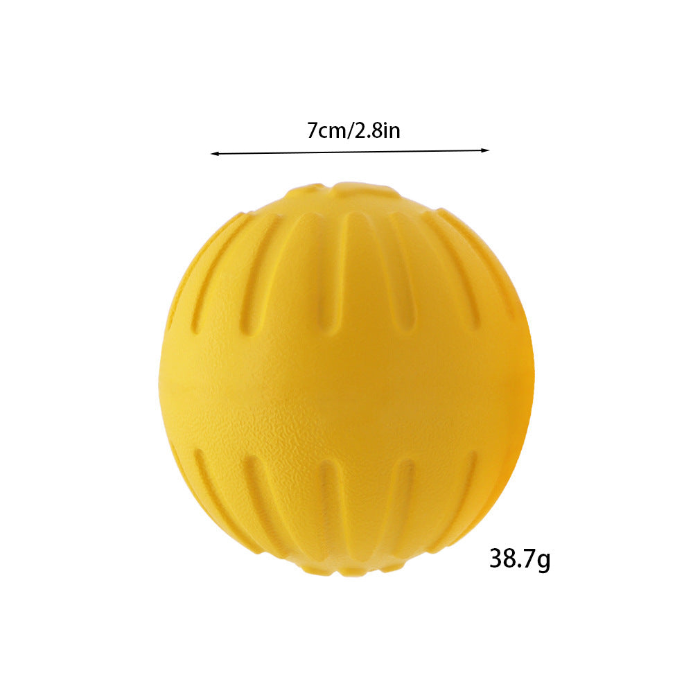 EVA pet toy dog Frisbee bite-resistant dog toy can't bite rotten molar pet ball large dog pull ring