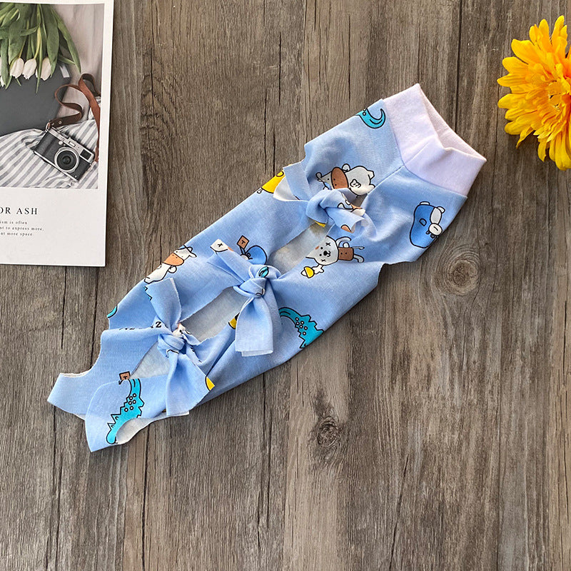 Female cat surgical clothing cat sterilization pet postoperative clothing cat weaning clothing surgical clothing anti-licking anti-hair loss clothing