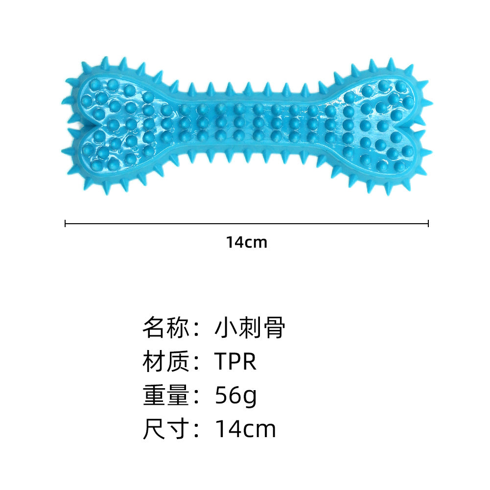 Pet supplies factory wholesale Amazon popular dog toy molar stick can't bite bad toy ball leaks Frisbee