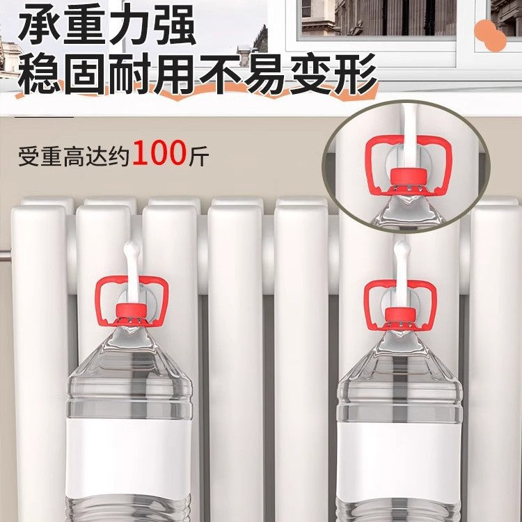 Home radiator drying rack [non-slip, stable and hole-free] hook, coat hook, bathroom hanging towel drying rack