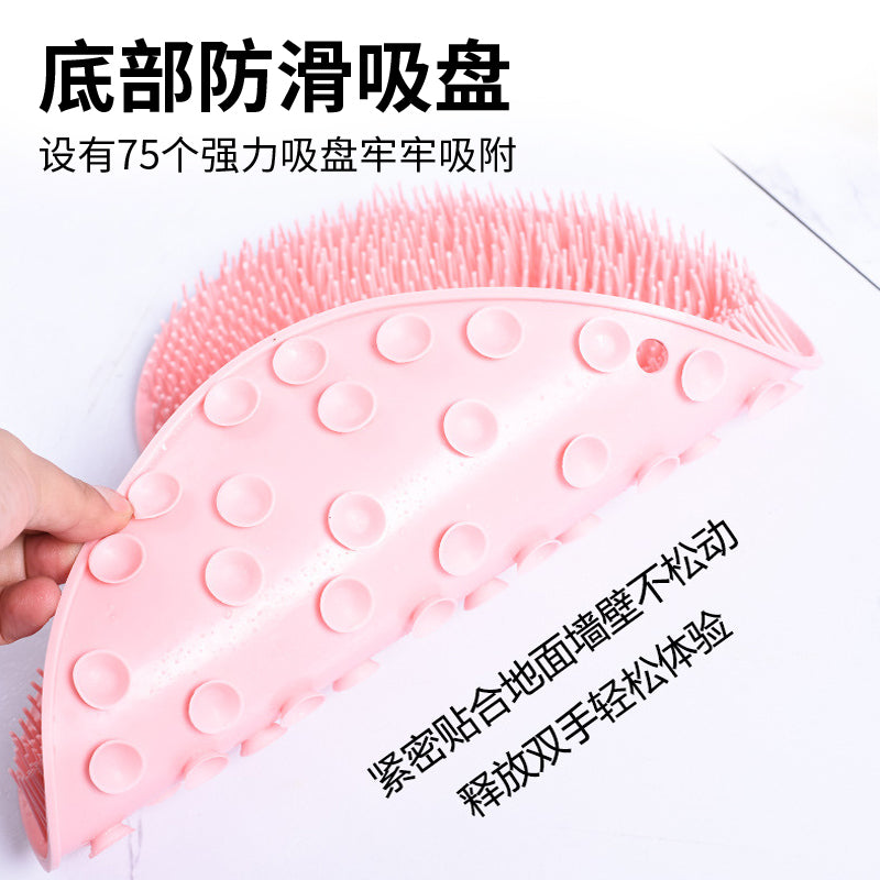 Explosive lazy rubbing foot pad foot washing artifact bathroom foot pad floor mat massage bathing grinding foot non-slip to remove dead skin foot skin