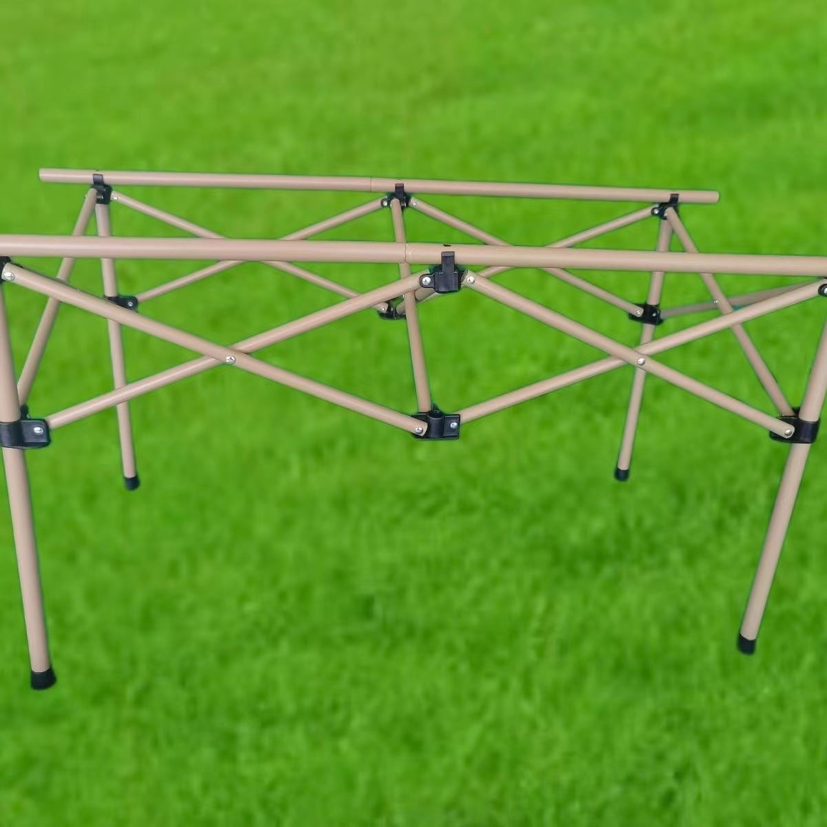 Outdoor Portable Folding Table Camping Carbon Steel Round Leg Egg Roll Table Outdoor Picnic Round Leg Egg Roll Table Accessories Single Purchase