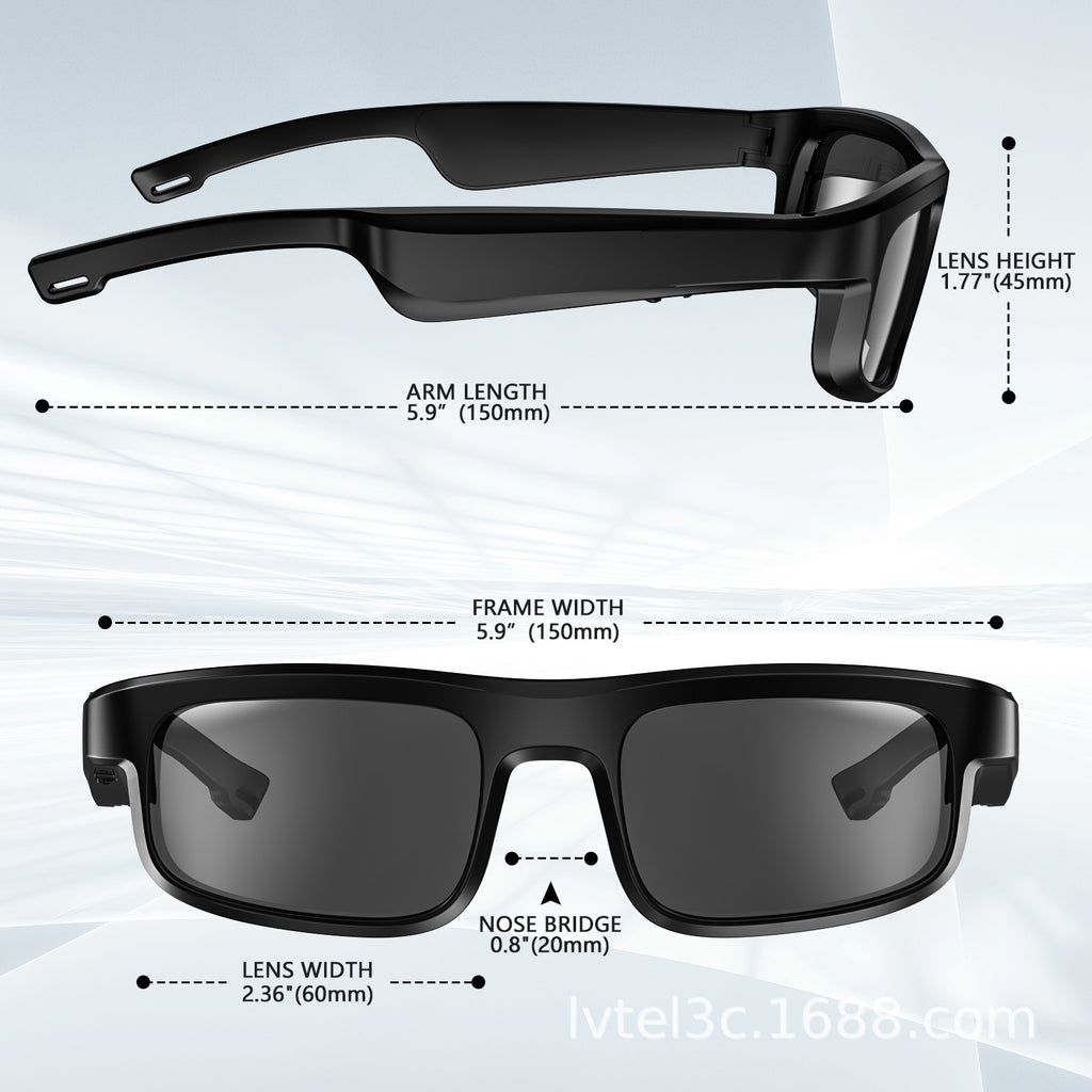 Smart Bluetooth glasses M8Pro bone conduction sunglasses driving cycling music calls wearable