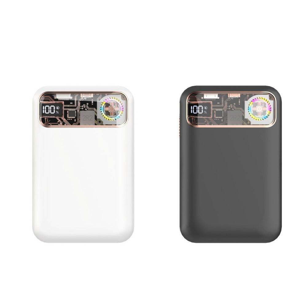 Solid-state battery Magnetic wireless power bank 10000 mAh with heat dissipation 20W fast charging QI2 protocol mobile power supply