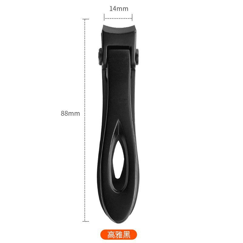 Nail clippers start with one piece, large opening nail clippers, hard portable splash-proof nail clippers, high-end original nail clippers.