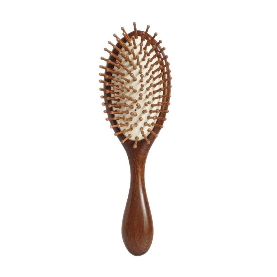 Sandalwood Air Cushion Comb Women's Household Shunfa Head Scalp Meridian Massage Comb Hair Follicle Unclogging Portable Airbag Comb