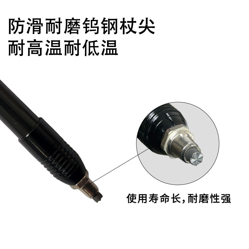 [Factory] Off-road poles, hiking poles, Amazon explosion, laser marking, silk screen printing, aluminum carbon folding, hiking outdoors