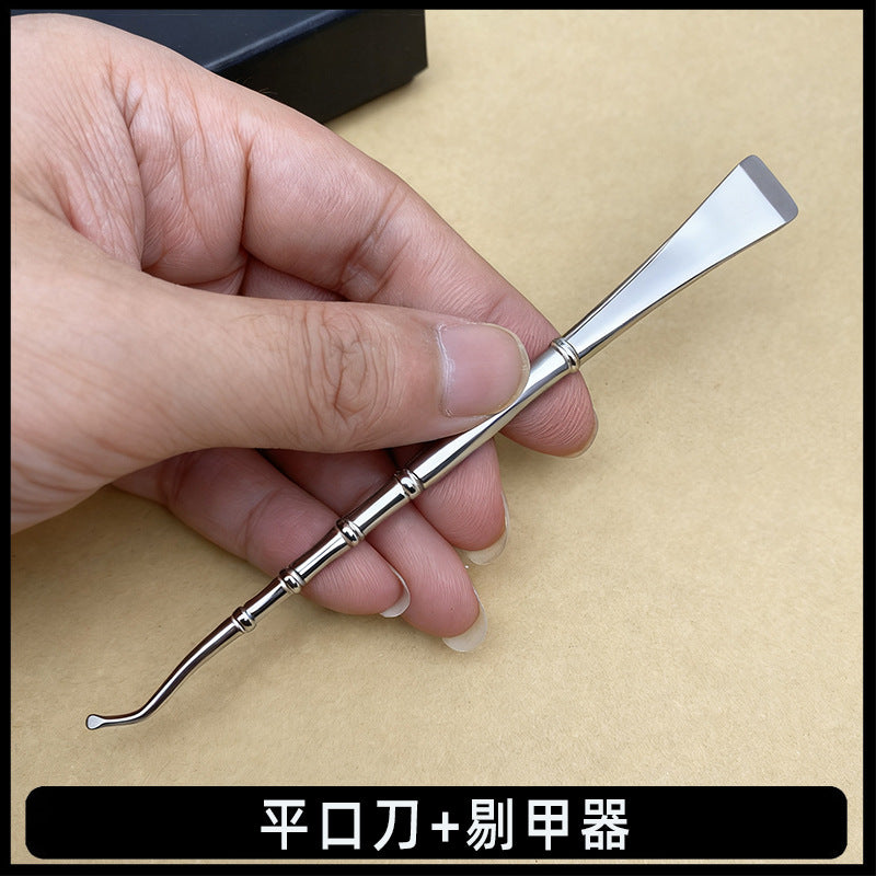 Pedicure knife, foot scraping knife, remove dead skin by yourself, calluses, horny knife, nail clipper, special nail picker for nail groove, professional tool