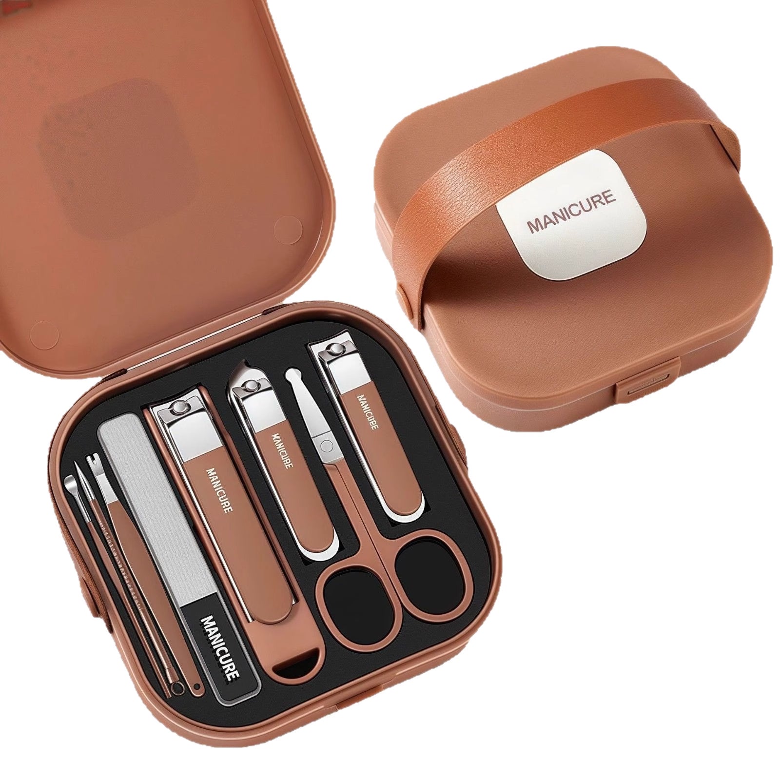 Haifino anti-splash nail clipper set, household nail clippers, nail clippers, basket, a protective tool for women and men