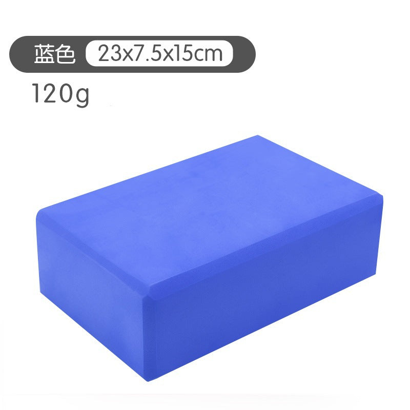 EVA Color Yoga Brick High Density Color Logo Eco-friendly Yoga Assistant One-word Horse Practice Tool