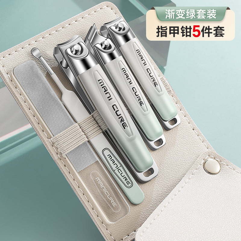 Nail Clipper Set Stainless Steel Nail Clippers Kit Home Manicure Nail Removal Tools Care Professional