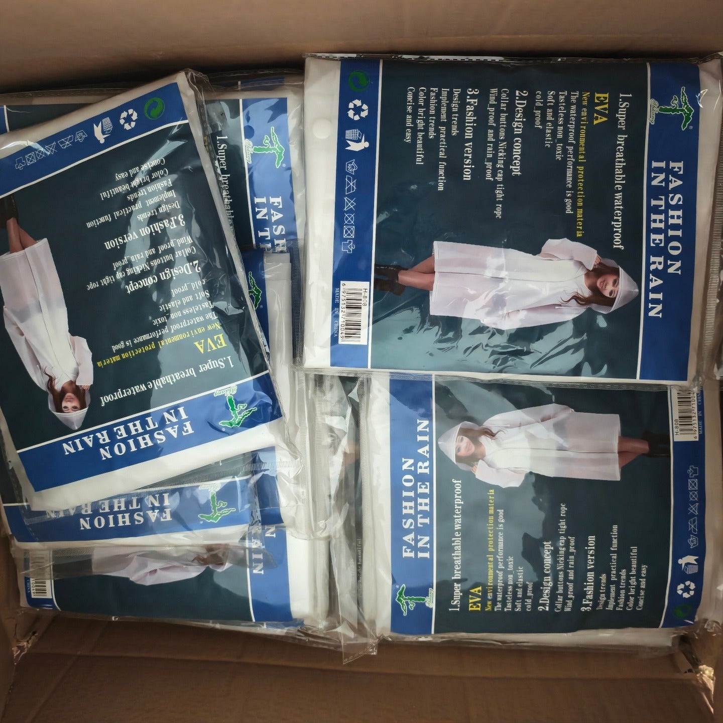 Spot travel mountaineering non-disposable raincoat full body thickened waterproof and rainstorm proof portable eva raincoat