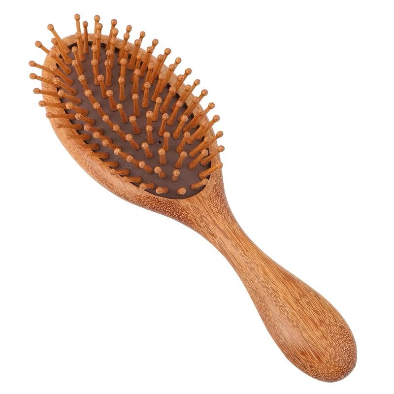 Sandalwood Air Cushion Comb Women's Household Shunfa Head Scalp Meridian Massage Comb Hair Follicle Unclogging Portable Airbag Comb