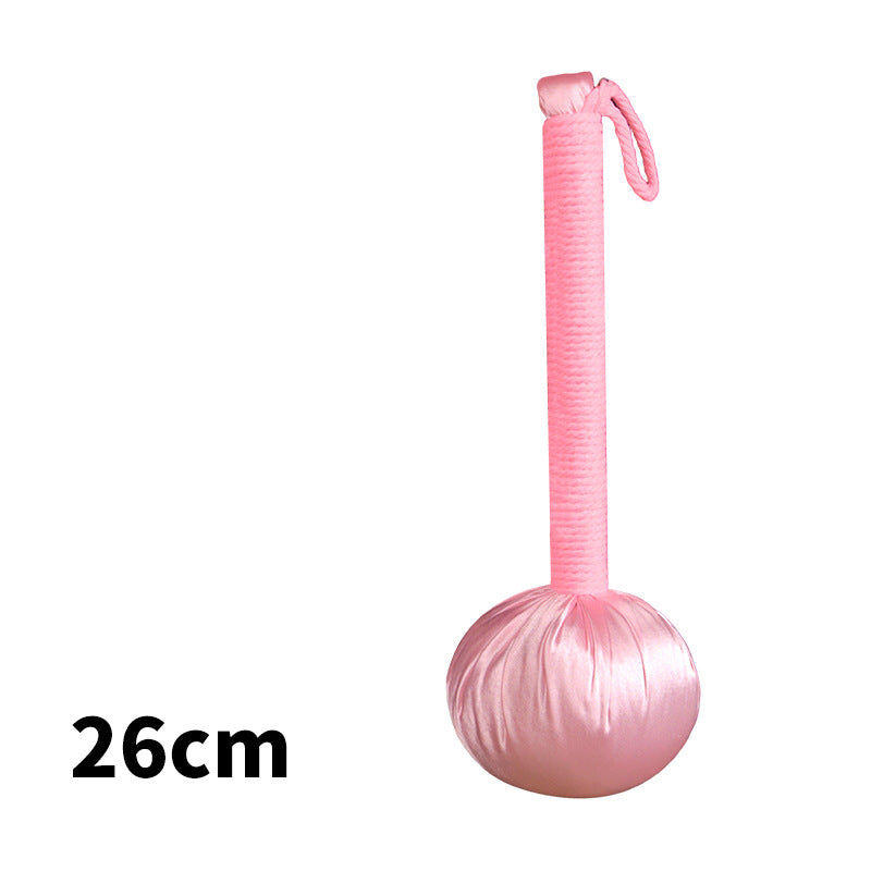 Wormwood Hammer Satin Wholesale Silk Gifts Moxibustion Hammer Moxa Products Gift Box Customized Wormwood Health Hammer Massage Hammer