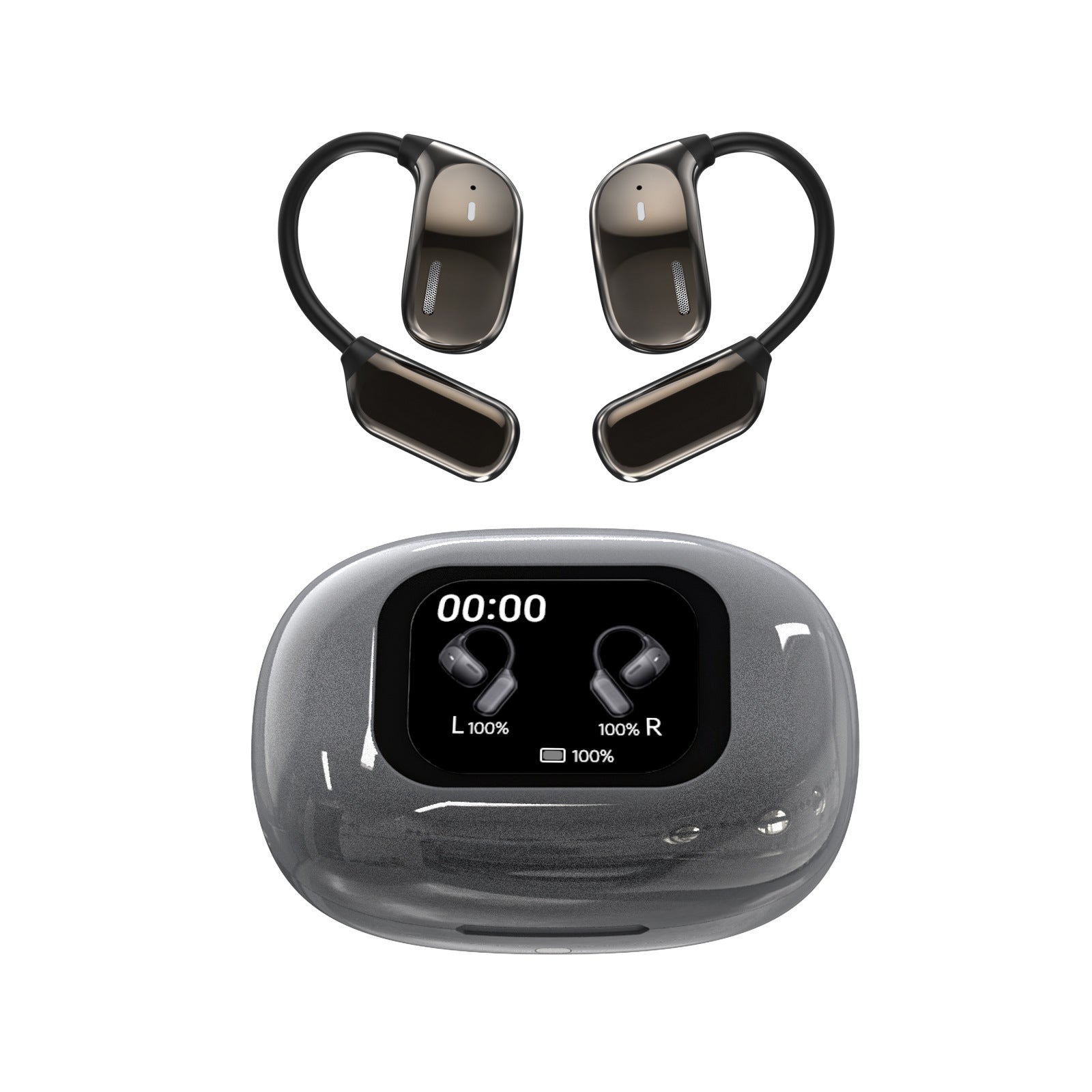 JM16 cross-border TK intelligent real-time translation wireless bluetooth headset high definition sound quality long battery life bluetooth headset