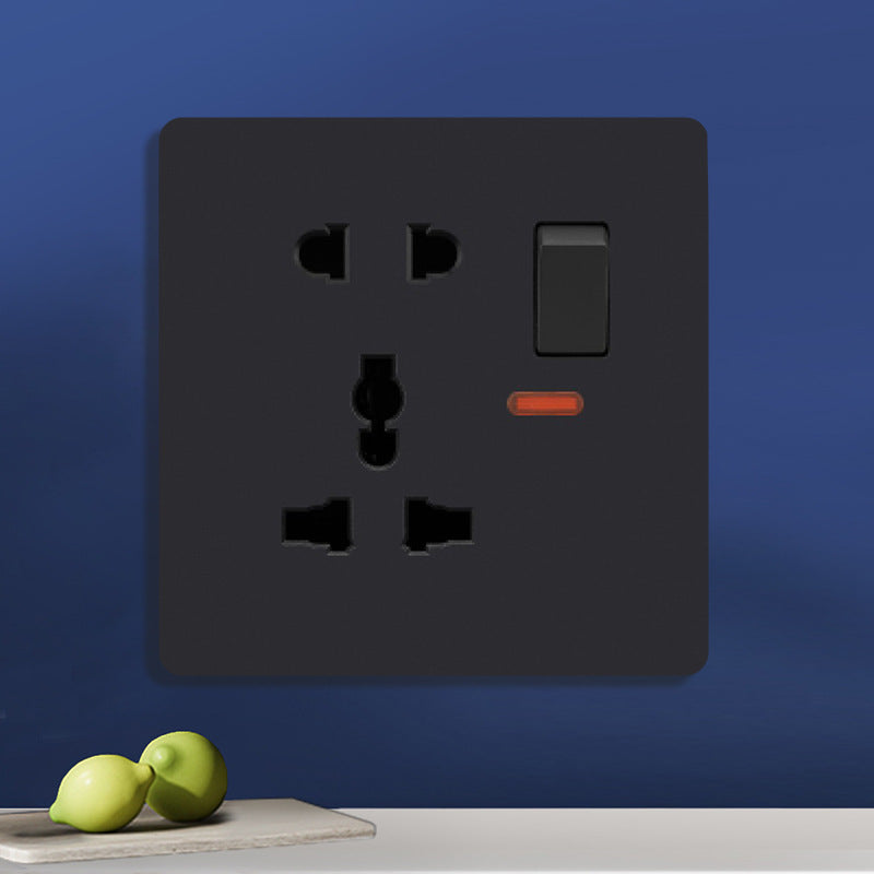 Export for British standard socket switch panel 13A double usb one-open five-hole multi-function three-hole plug 146 foreign trade