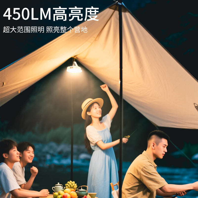 Outdoor camping light led charging light high brightness long battery life camp light household atmosphere emergency camping light