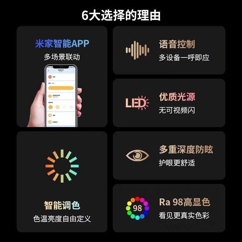 It has been connected to the new led intelligent induction spotlight embedded eye protection hotel home aisle lighting