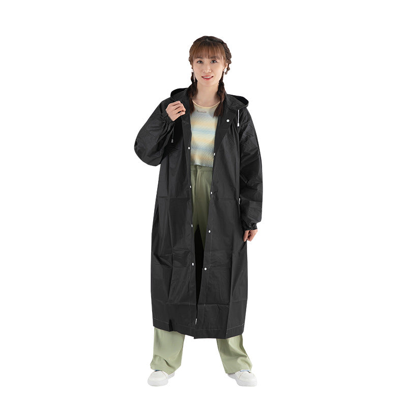 Thickened adult raincoat wholesale ultra-thick poncho outdoor travel men's and women's lightweight raincoat printing LOGO children's raincoat