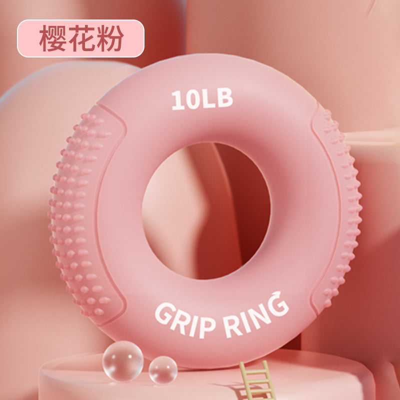 Grip Circle Double Strength Professional Exercise Hand Strength Arm Hand Strength Rehabilitation Training Massage Silicone Grip