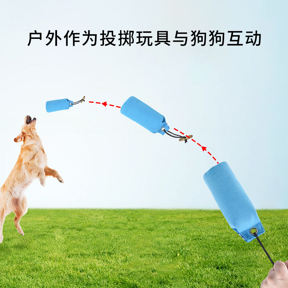 Pet supplies Spot dog bite bag Cross-border dog interactive training Self-hi decompression floating toy supplies canvas bag