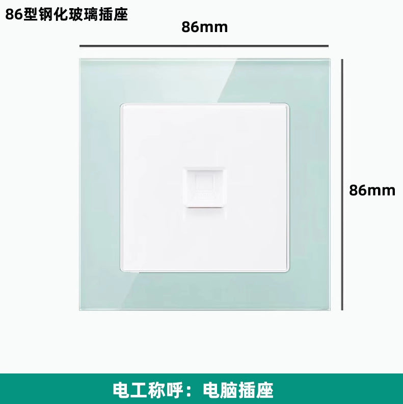 British 13A Hong Kong and Macao USB socket British standard porous TYPE-C charging panel switch electrical system