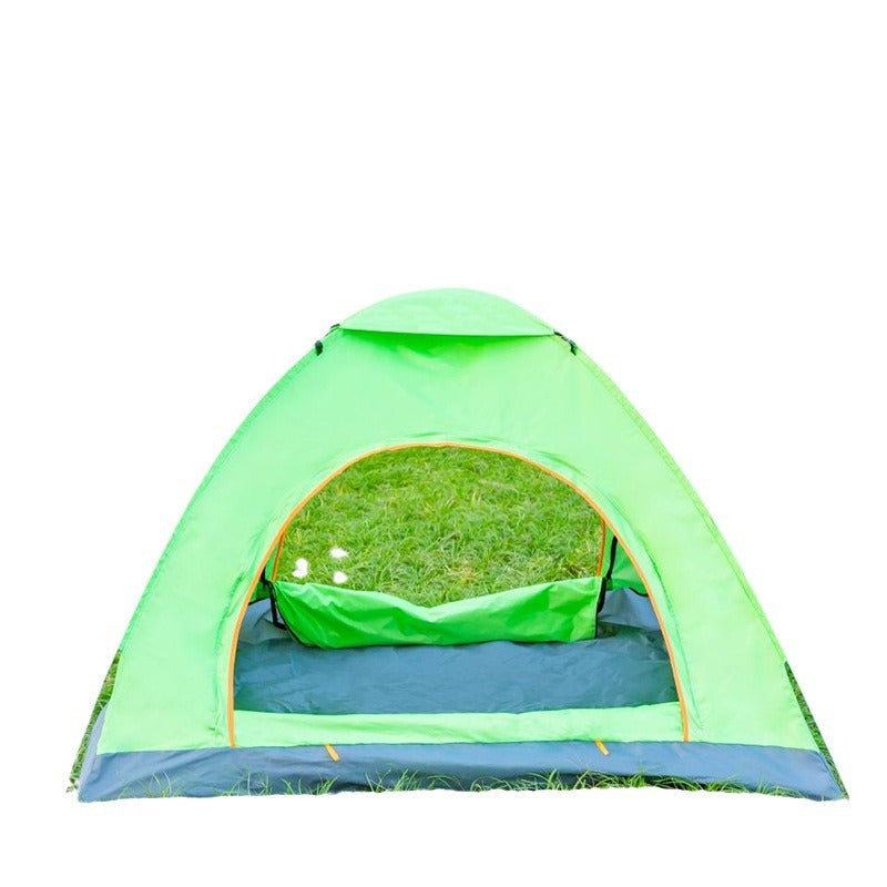 Outdoor portable mosquito-proof camping picnic equipment tent throw away one throw away installation-free second quick open fully automatic tent
