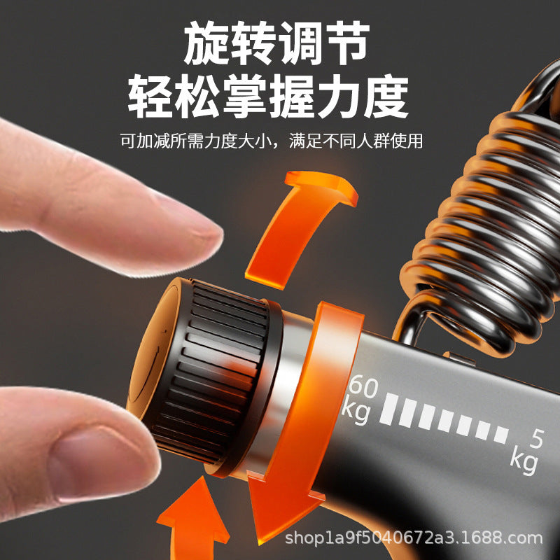 Intelligent Counting Grip Large Screen Male Professional Practice Hand Strength Finger Arm Muscle Hand Strength Exercise Rehabilitation Training Fitness