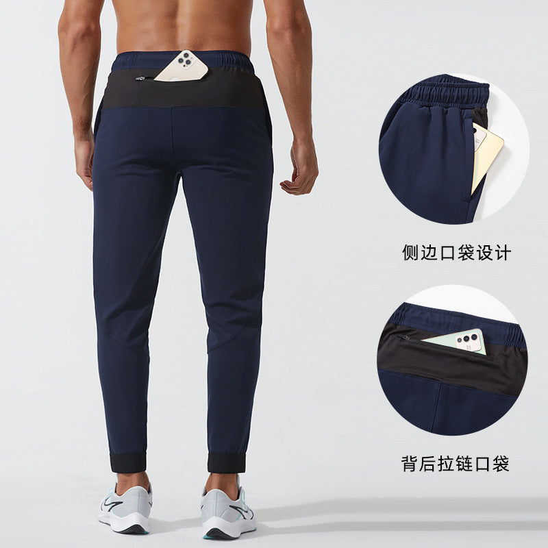 Autumn and winter velvet sweatpants men's large size bundle pants sports outdoor running fitness pants casual long pants