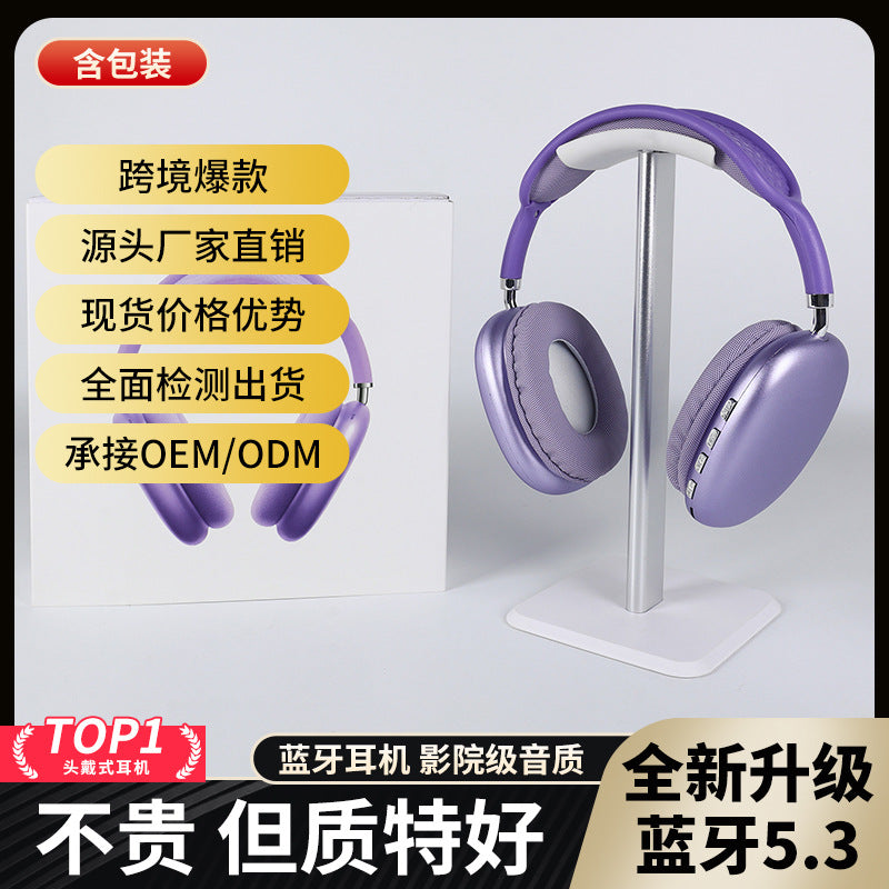 Huaqiangbei cross-border new wireless headset Bluetooth with microphone manufacturer in stock, long battery life without pain