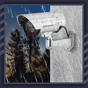 CA-11 Simulation Surveillance Camera False Monitor with Light Flash Probe Home Anti-theft Outdoor Virtual Camera