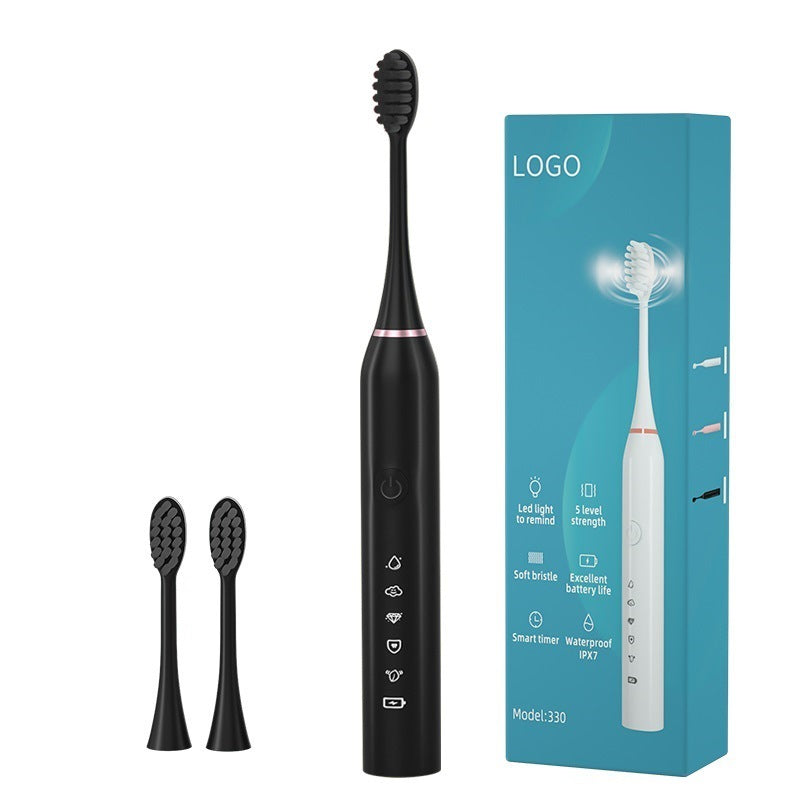 Source Factory Cross-border Electric Toothbrush Adult Rechargeable Fully Automatic Male and Female Student Couple Set Soft Hair