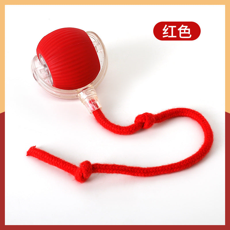 Cat toys automatically tease cat balls from hi to relieve boredom, intelligent cat teasing sticks consume physical strength, chug balls, electric dog teasing balls