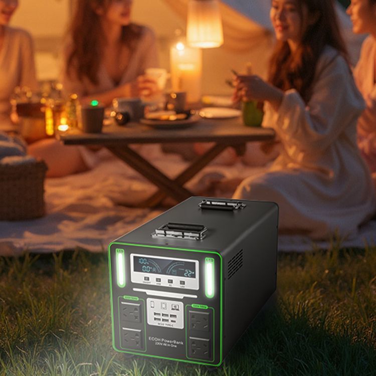 220V outdoor mobile power supply portable stall self-driving tour charging high power large capacity intelligent power supply