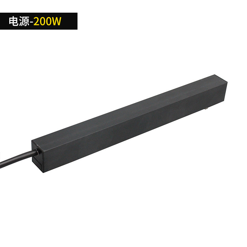 LED magnetic track light surface mounted commercial lighting intelligent embedded clothing shop background wall cob guide rail spotlight