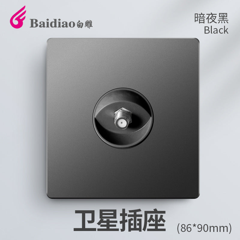 British standard switch socket British one-open 13A British standard multi-function five-hole USB European standard panel 25A45A switch