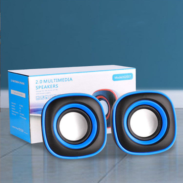 Yushuo/Subwoofer Desktop Notebook Multimedia Desktop Office Home Wired USB Small Speaker Computer Audio