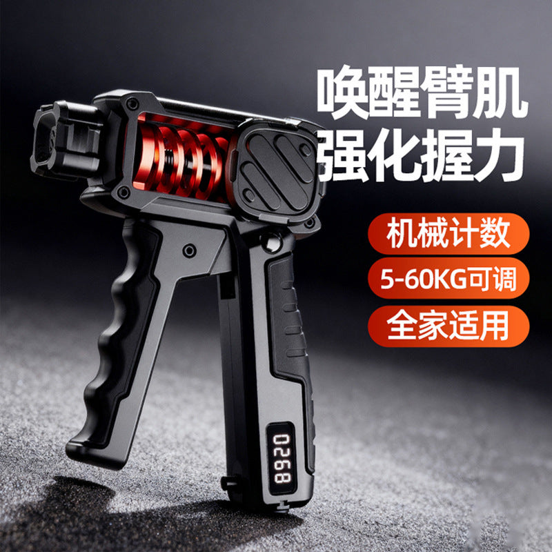 Counting Grip Professional Hand Trainer Adjustable Grip Fitness Strong Hand Strength Rehabilitation Exercise Cross-border