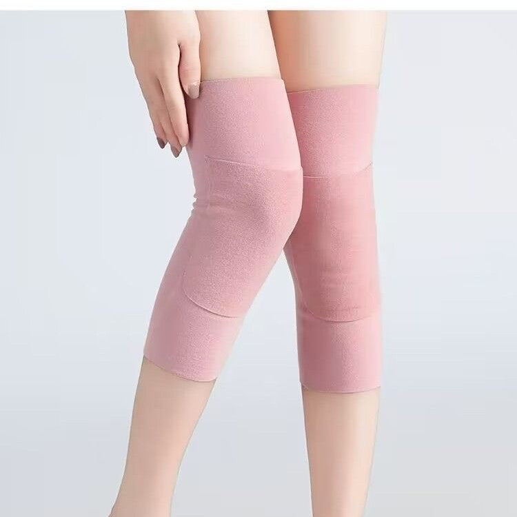 Knee pads to keep the old cold legs, German velvet for men and women in spring and summer, knee joint covers for men and cold-proof elderly, plus pocket paint to absorb shock.