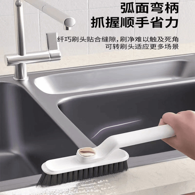 Home essentials No dead ends Brush kitchen rotating wall seam cleaning brush bathroom home cleaning toilet brush