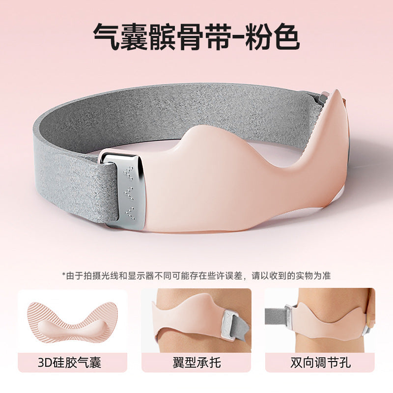 Cross-border new silicone patella strap knee pads professional grade airbag breathable non-slip fixed sports anti-injury adjustable