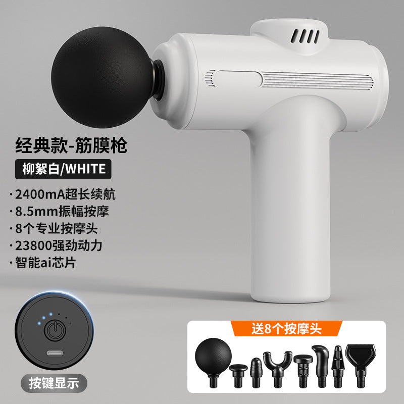 Cross-border fascia gun muscle relaxation massager for men and women mini small professional mini neck gun to relax muscles