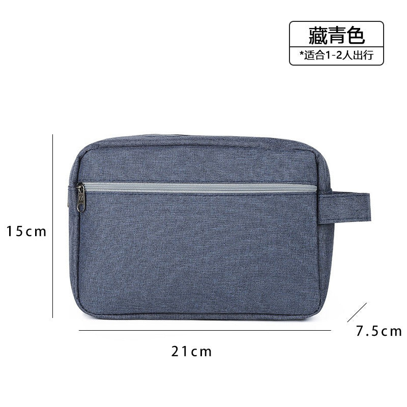 Portable portable toilet bag travel storage simple men's business trip waterproof dry and wet separation wash storage bag sent on behalf of