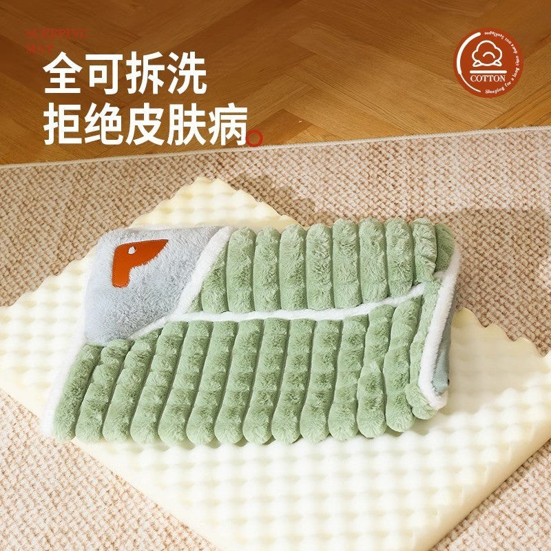Four Seasons Detachable Kennel Cat Nest Thickened Dog Mat for Sleeping Winter Warm Cat Mat Pet Supplies