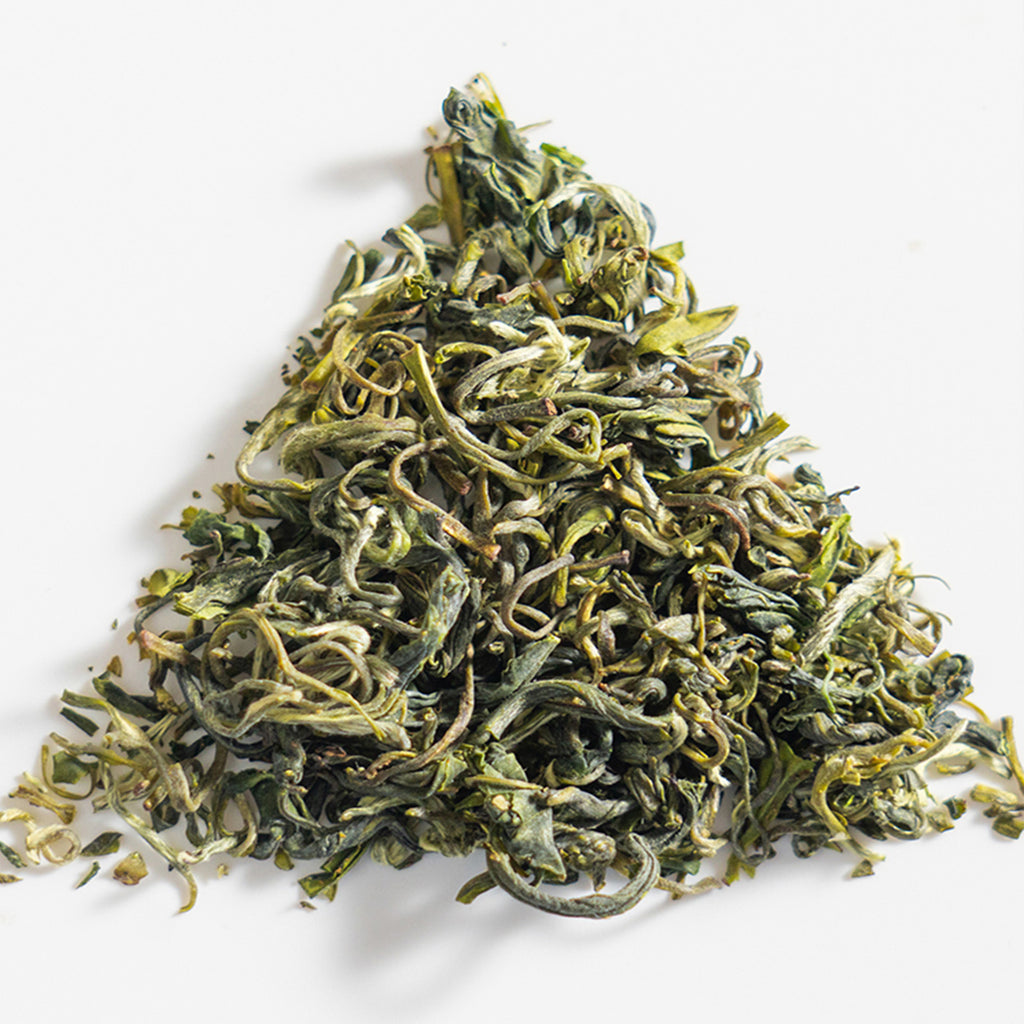 Biluochun green tea tea bags 2024 batches of goods, floral and fruity fragrance, strong fragrance, Mingqian spring tea buds, cold brewed tea bags, brewed tea