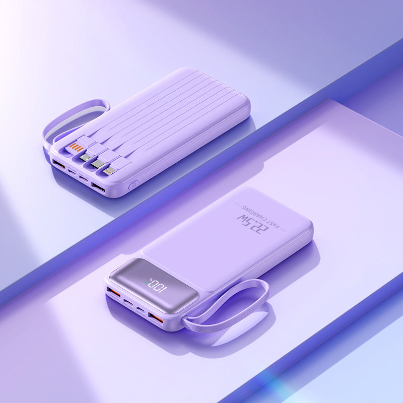 Mobile phone fast charging power bank 3c certified large capacity 10,000mAh aircraft can carry mobile power customization