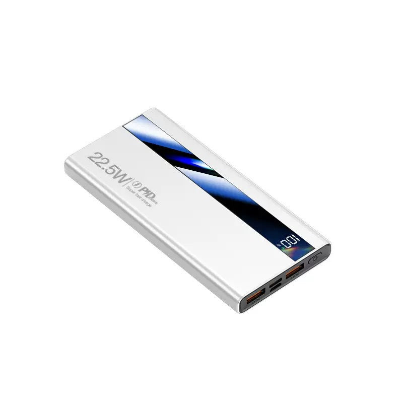 3C certified two-way super fast power bank 50000 mAh 20000 large capacity light portable digital display mobile power supply