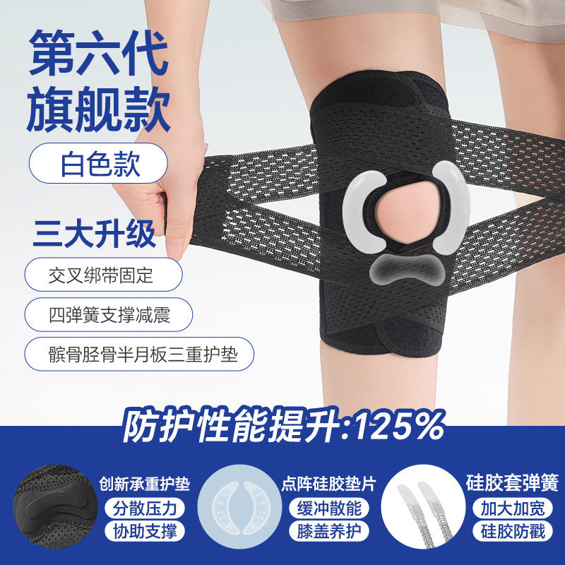 Regular Japanese brand meniscus special sports knee pads adult breathable light running cycling mountaineering knee pads